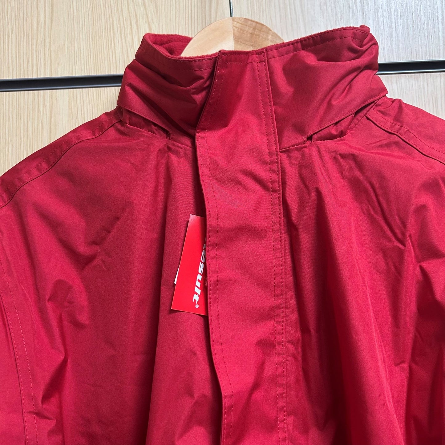Large Result Men’s Red Waterproof Jacket (R221M) - Cleaning Products UK