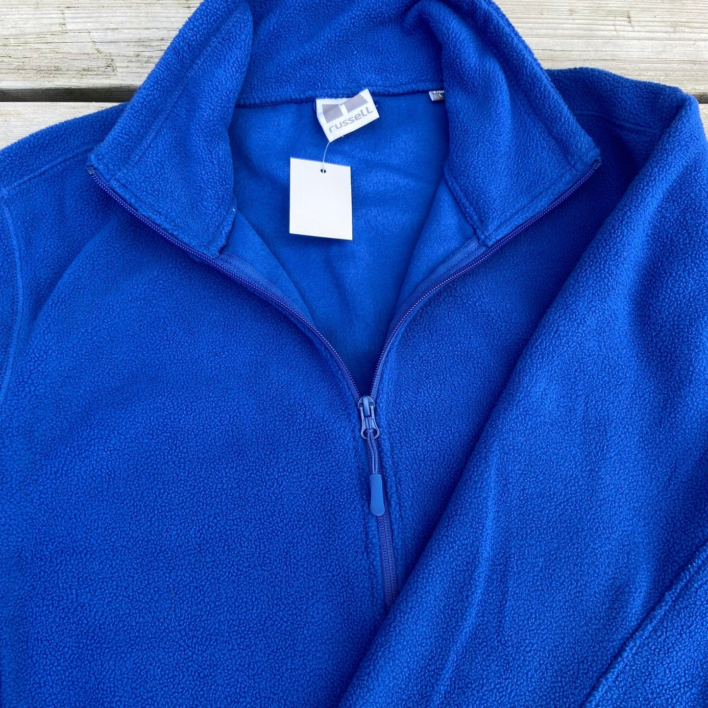 Large Royal Blue Russell Fleece 870M - Cleaning Products UK