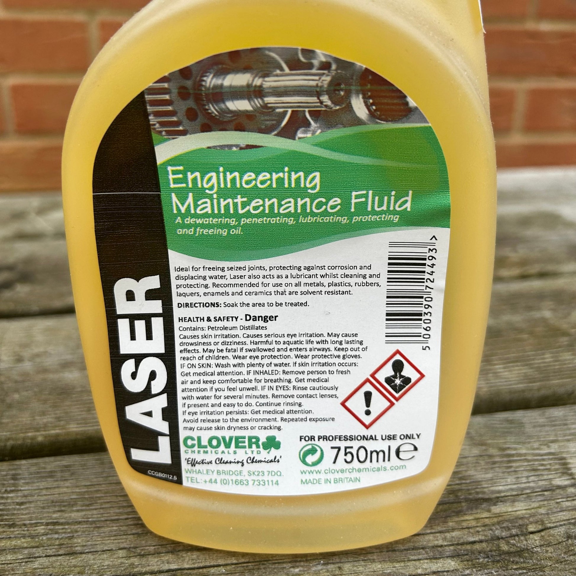 Laser Dewatering,Penetrating, Lubricating & Freeing Oil 750ml - Cleaning Products UK