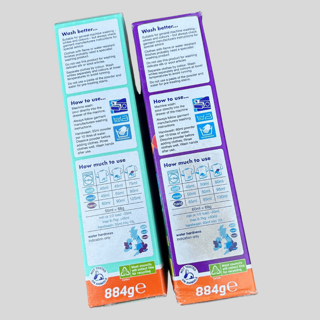 Laundry Powder - Bio & Non Bio - 13 Washes - Cleaning Products UK