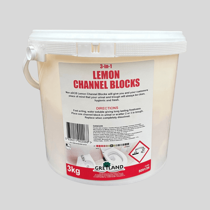 Lemon Channel Blocks 3kg - Cleaning Products UK