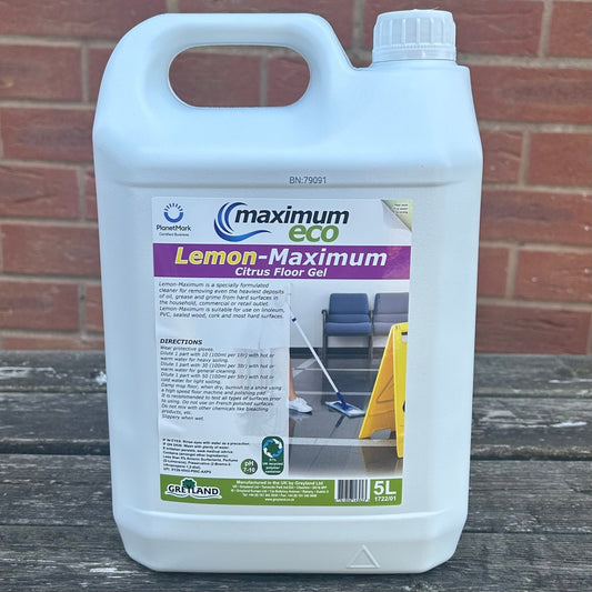 Lemon Cleansing Gel 5ltr - Cleaning Products UK
