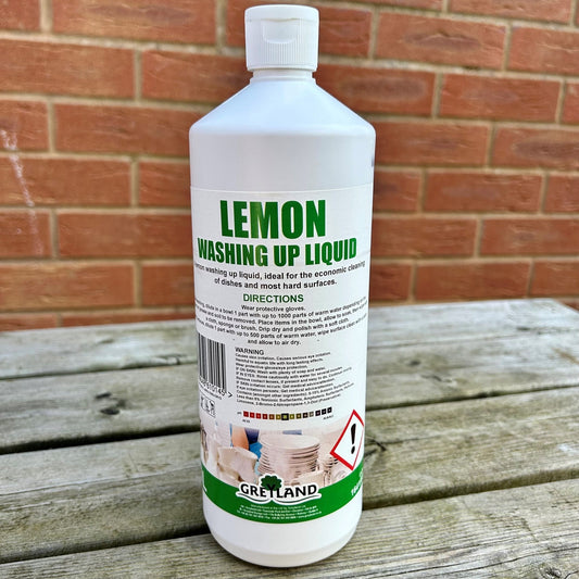 Lemon Washing Up Liquid 1ltr - Cleaning Products UK