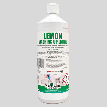 Lemon Washing Up Liquid 1ltr - Cleaning Products UK