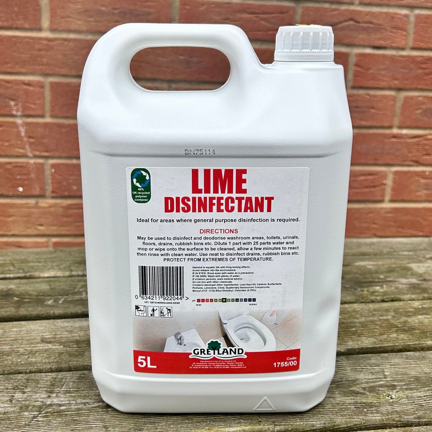 Lime Disinfectant 5ltr - Cleaning Products UK