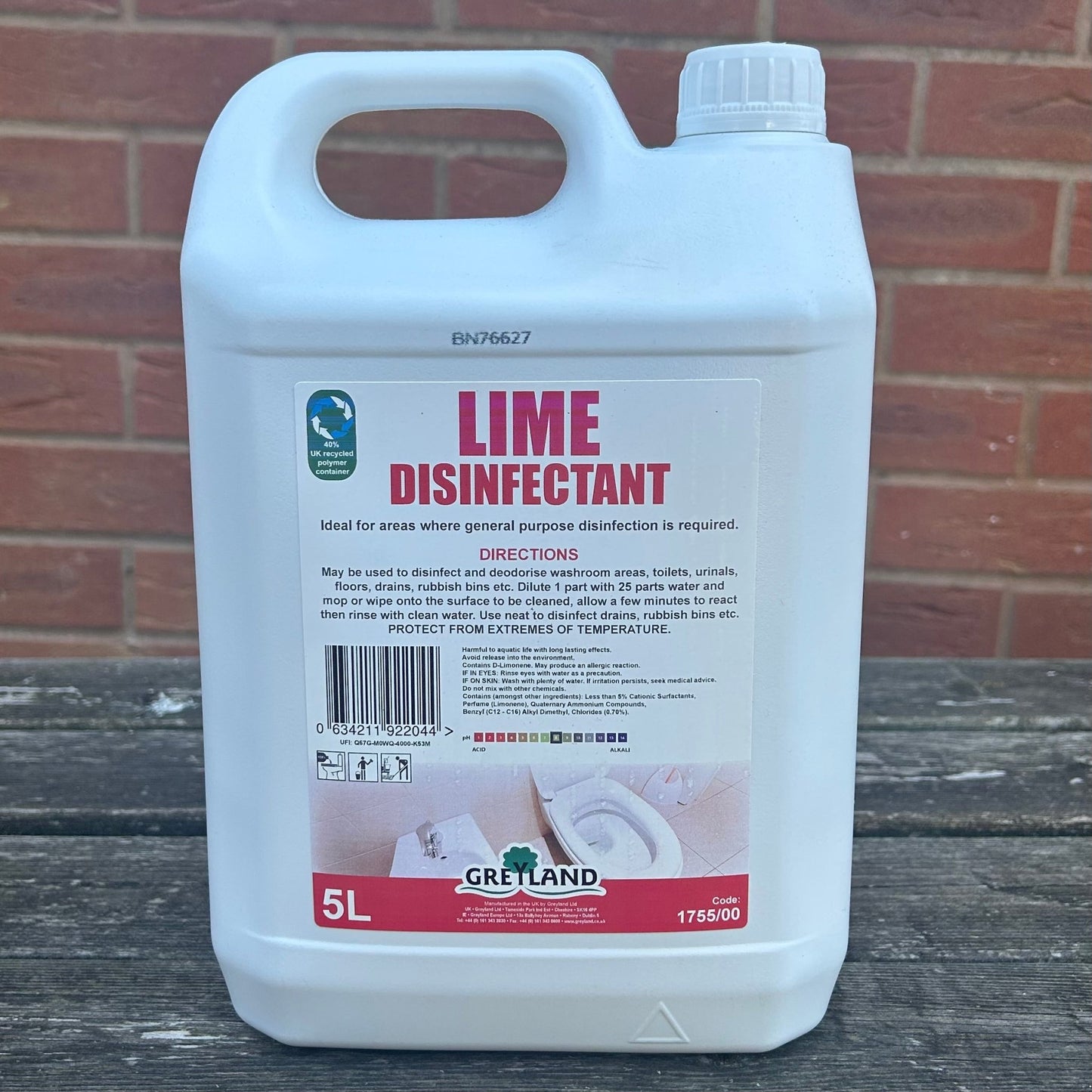 Lime Disinfectant 5ltr - Cleaning Products UK
