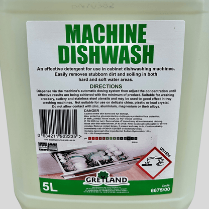 Machine Dishwash 5ltr - Cleaning Products UK