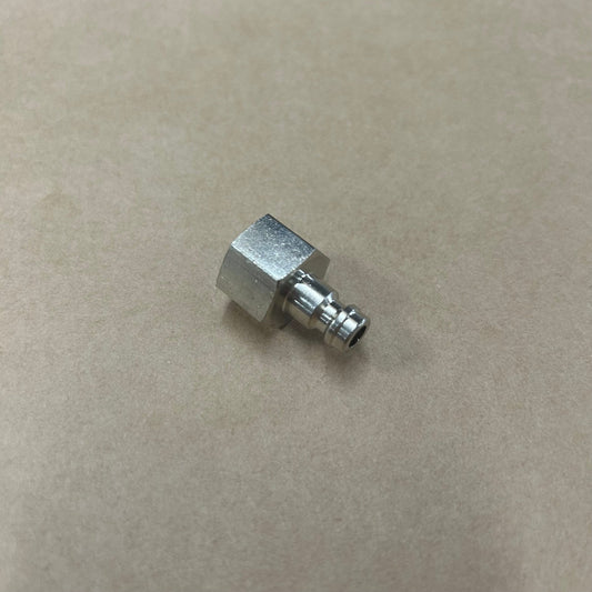 Male Microbore Coupling with Female thread - Cleaning Products UK