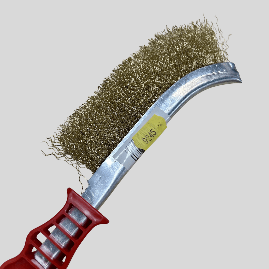 Marksman Heavy Duty Hand Wire Brush – Red Handle - Cleaning Products UK