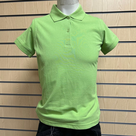 Medium B&C Women's Polo Shirt | Lime Green - Cleaning Products UK