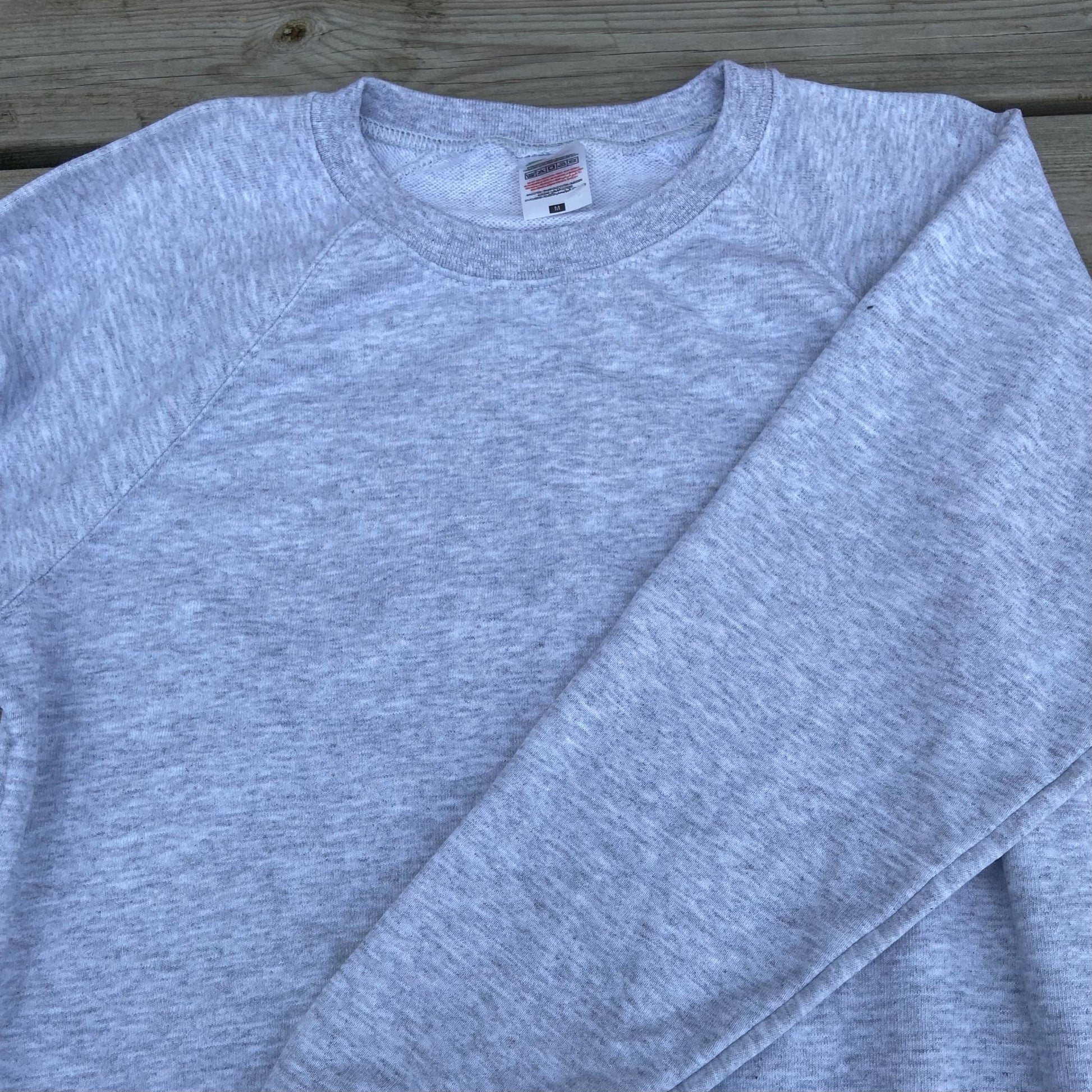 Medium Heather Grey FOTL Lady Fit Lightweight Sweatshirt - Cleaning Products UK