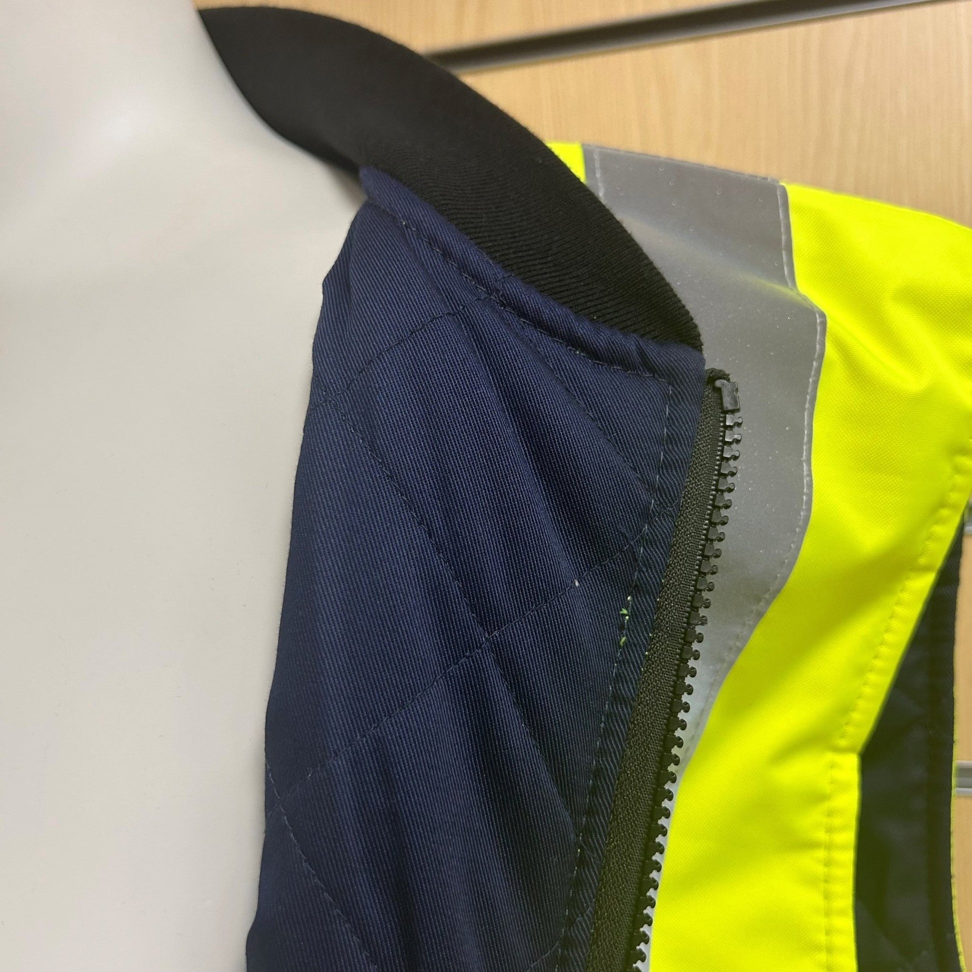 Medium Portwest Hi - Vis Yellow Bodywarmer - Cleaning Products UK