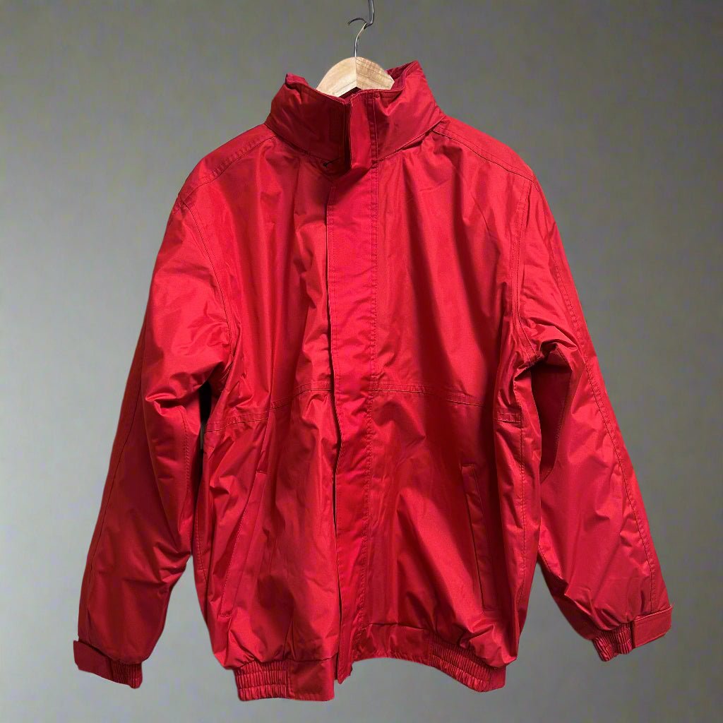 Medium Result Men’s Red Waterproof Jacket (R221M) - Cleaning Products UK