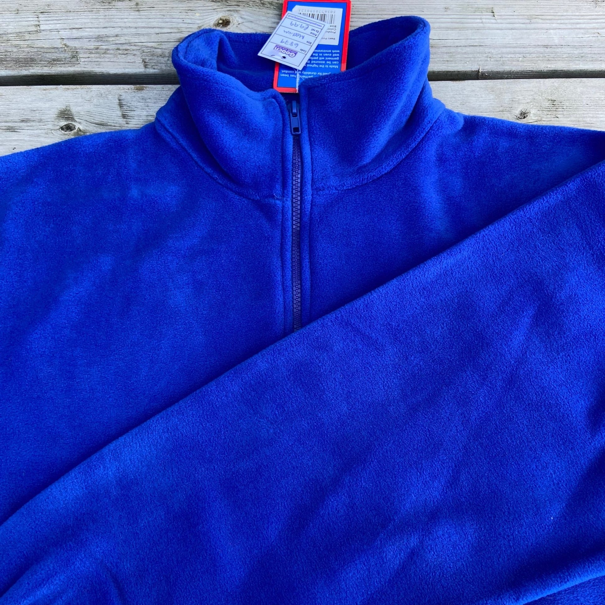 Medium Royal Blue Fleece - Cleaning Products UK