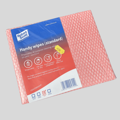 Medium Weight J - Cloths – Pack of 50 (Red, Green, Blue, Yellow) - Cleaning Products UK