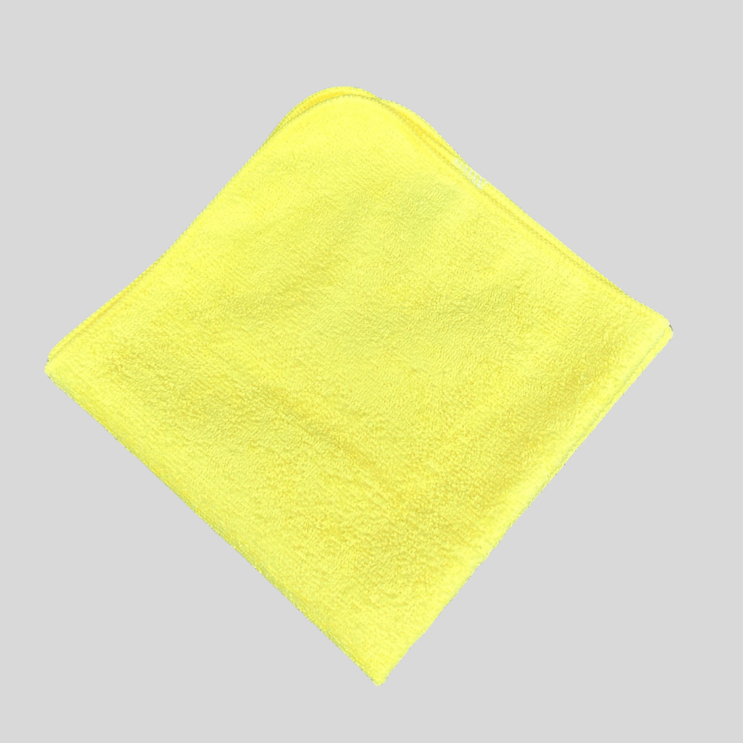 Microfibre Cleaning Cloth 40x40cm – Pink, Yellow, Green or Blue - Cleaning Products UK