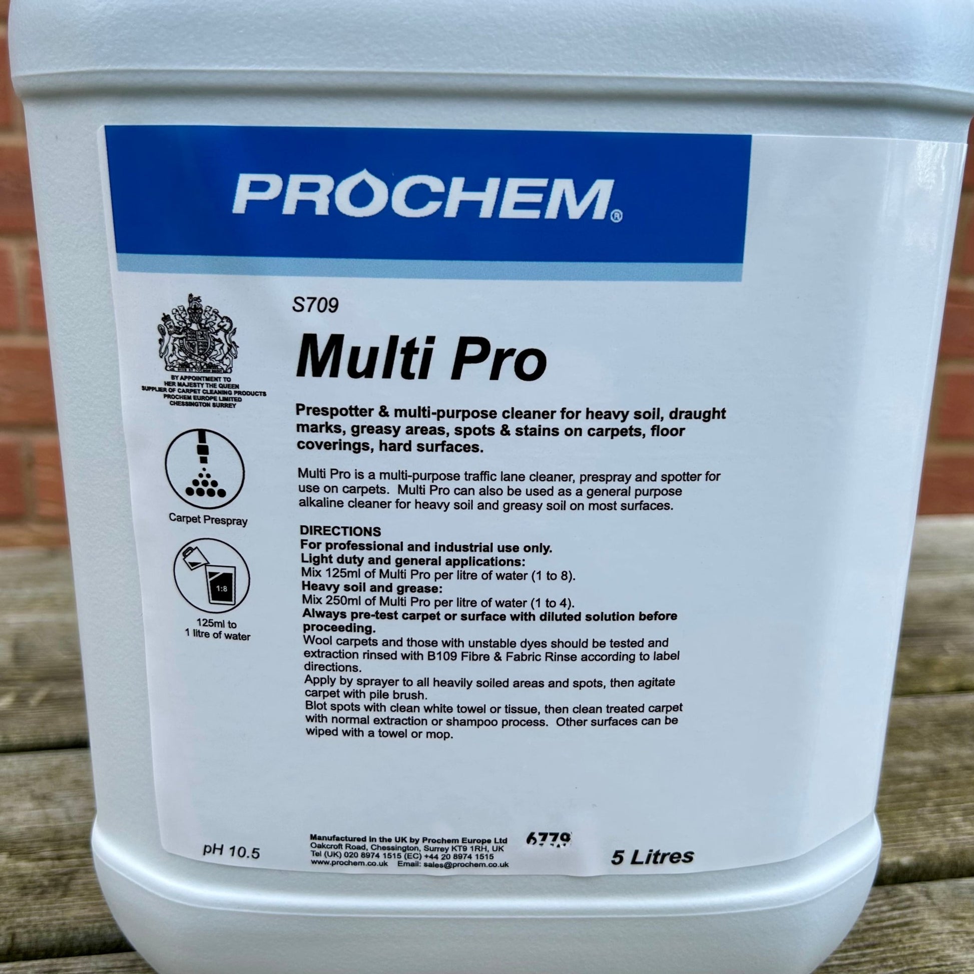 Multi Pro 5ltr - Cleaning Products UK