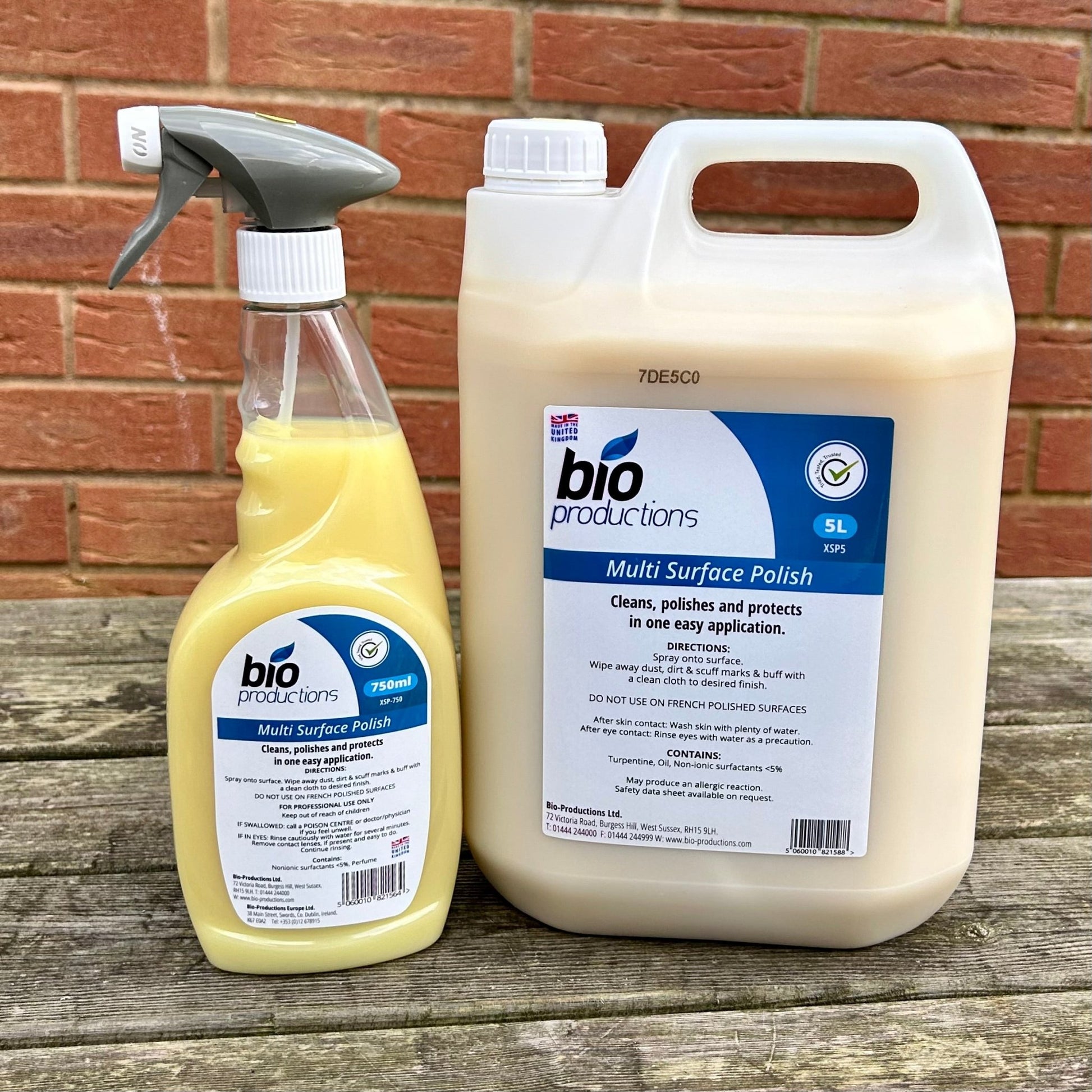 Multi Surface Polish 5ltr - Cleaning Products UK