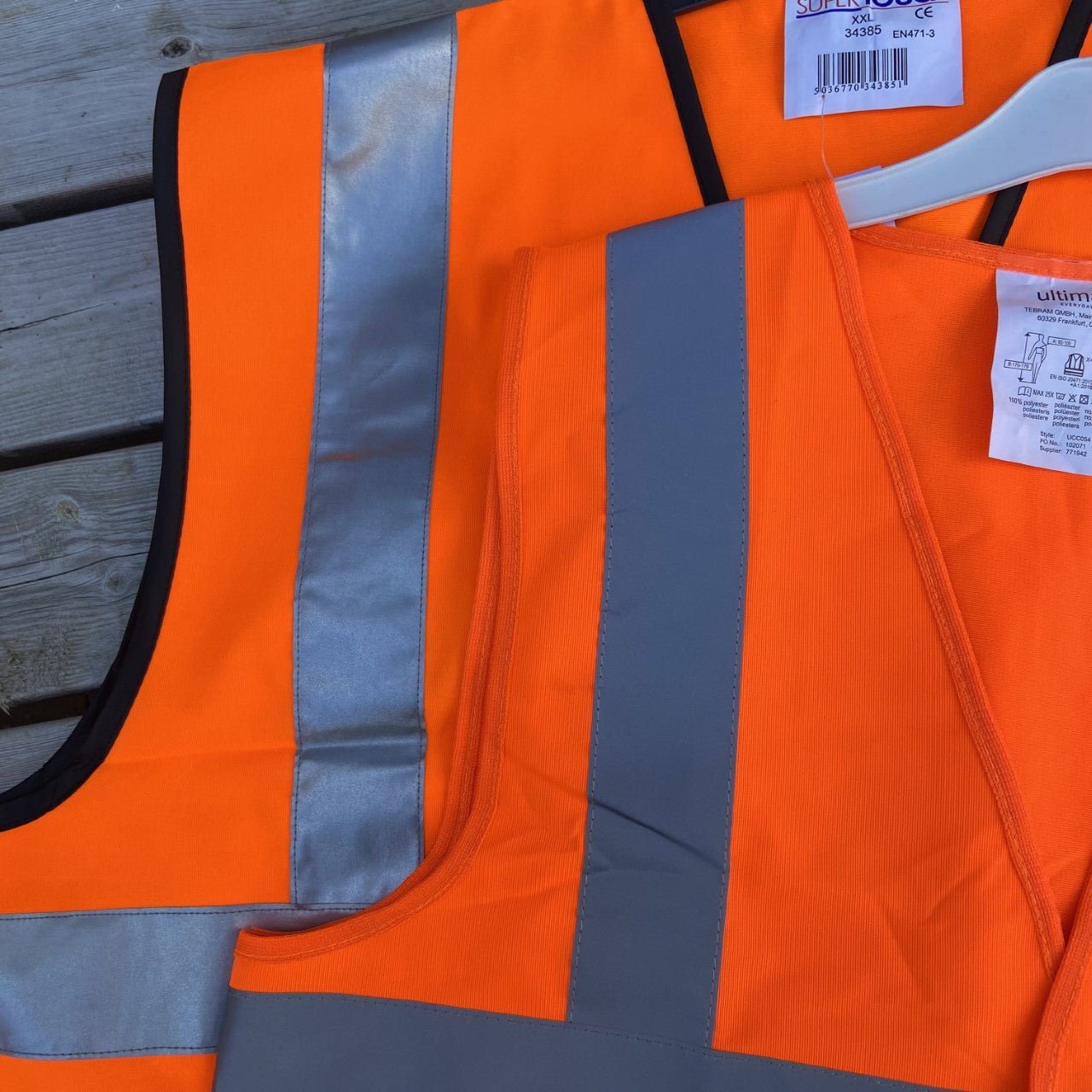 Orange Hivis Vest - Cleaning Products UK