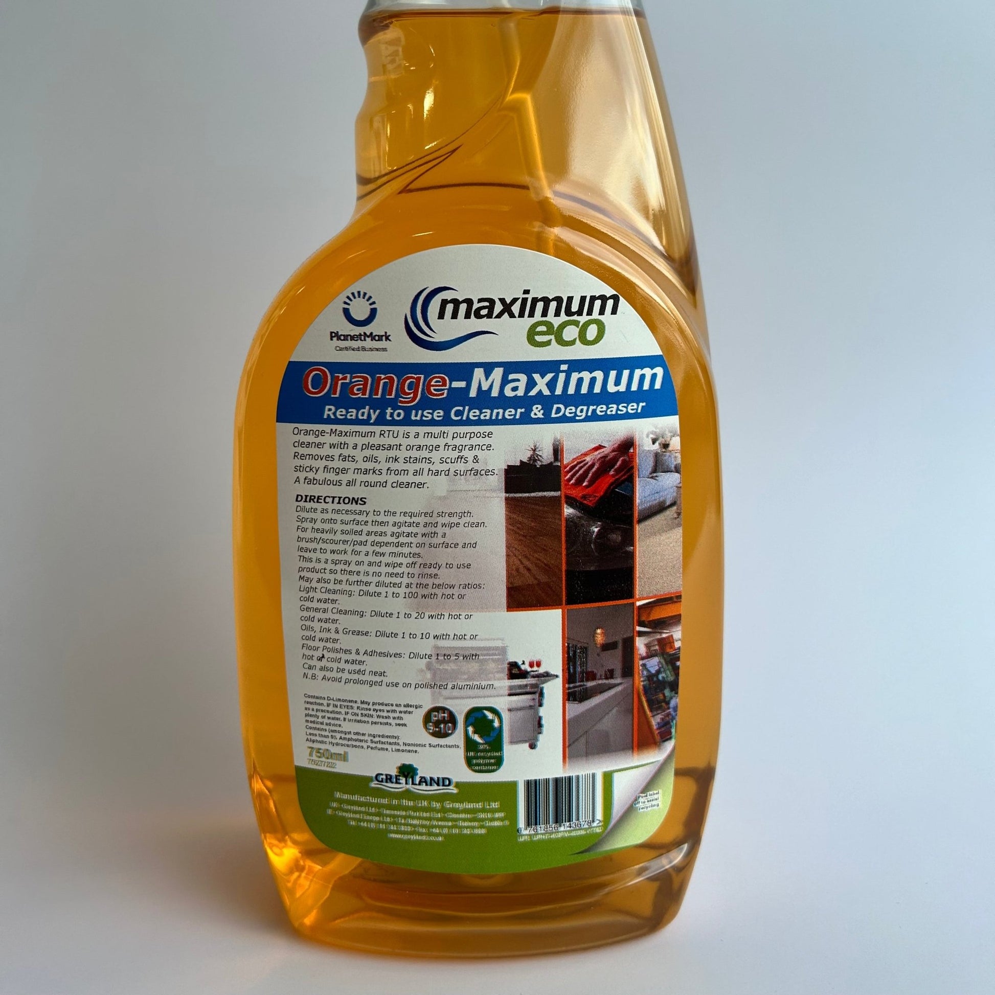 Orange Maximum 750ml - Cleaning Products UK