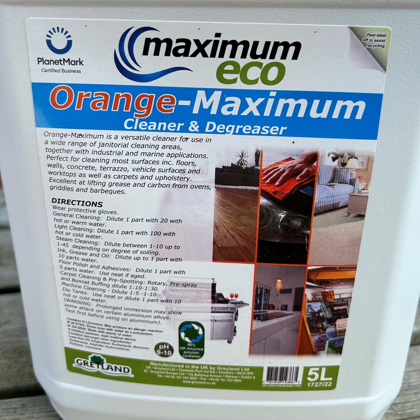 Orange Maximum 5ltr