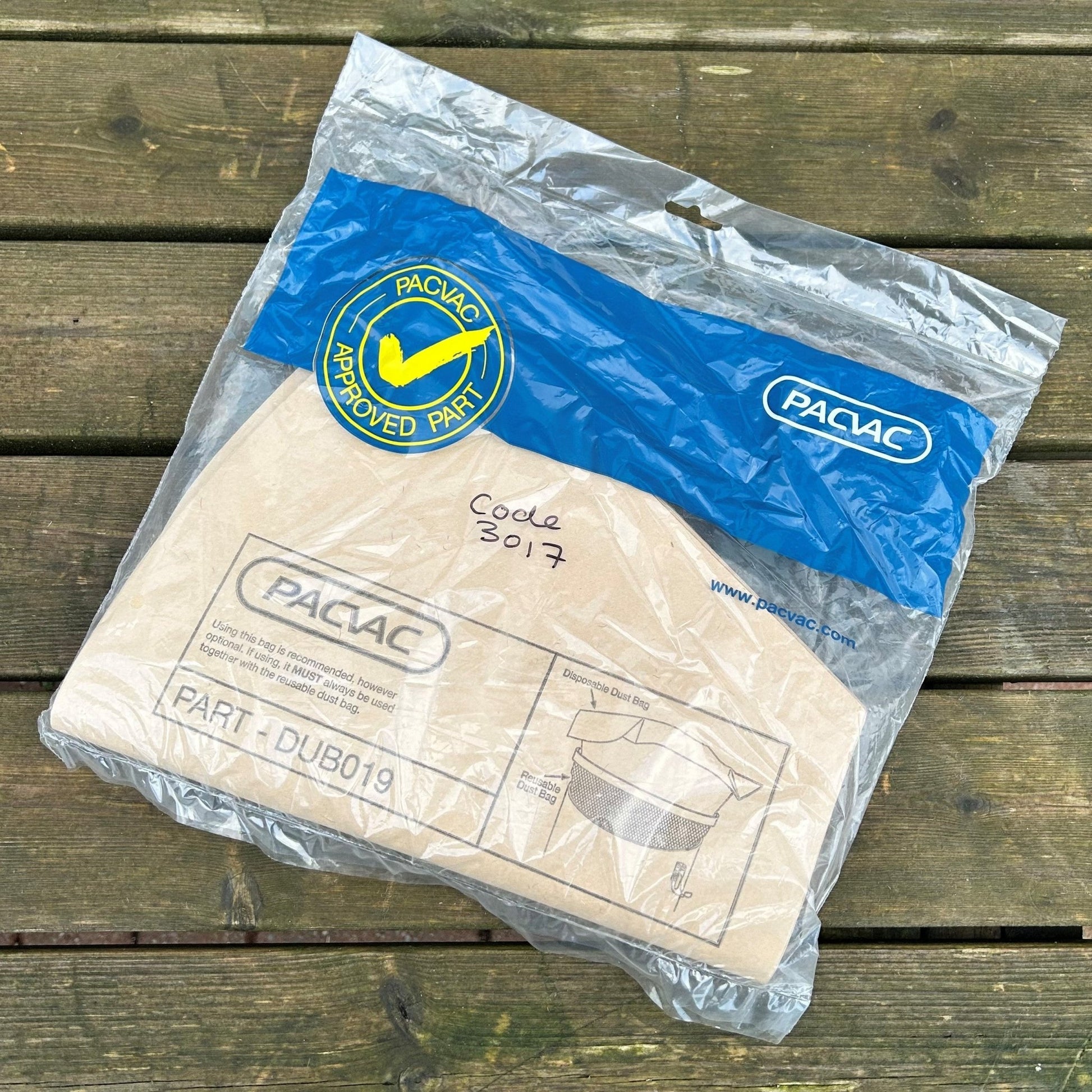 Pac Vac Bags PK 10 - Cleaning Products UK