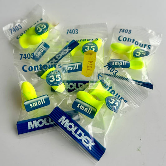 PAIR of Moldex SMALL Ear Plugs - Cleaning Products UK