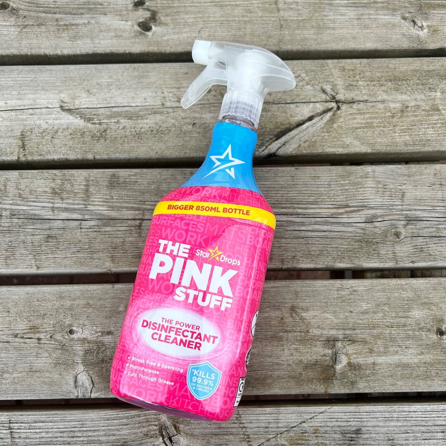 Pink Stuff Disinfectant Spray 850ml - Cleaning Products UK