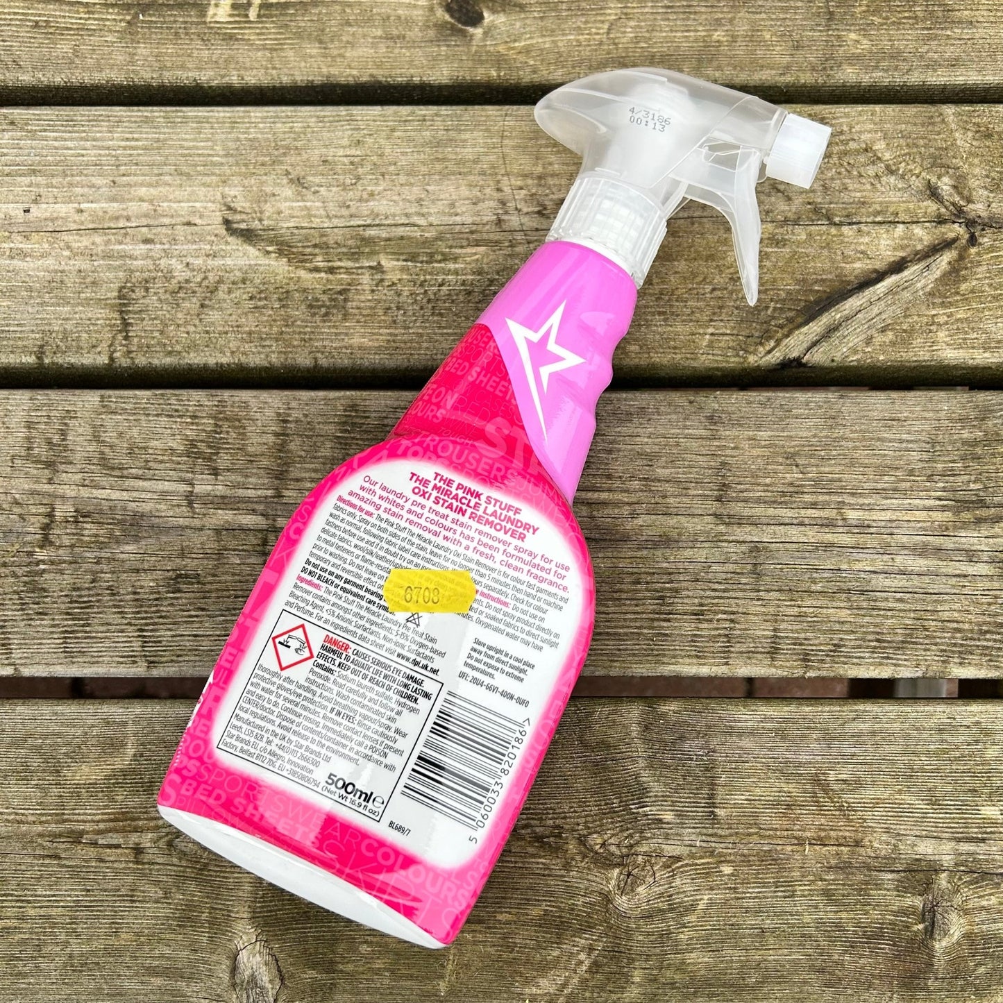 Pink Stuff Stain Remover 500ml - Cleaning Products UK