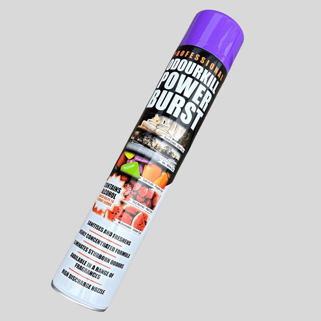 Powerburst Air Freshener 750ml – Red Berries, Fresh Linen, Watermelon, Tutti Frutti - Cleaning Products UK