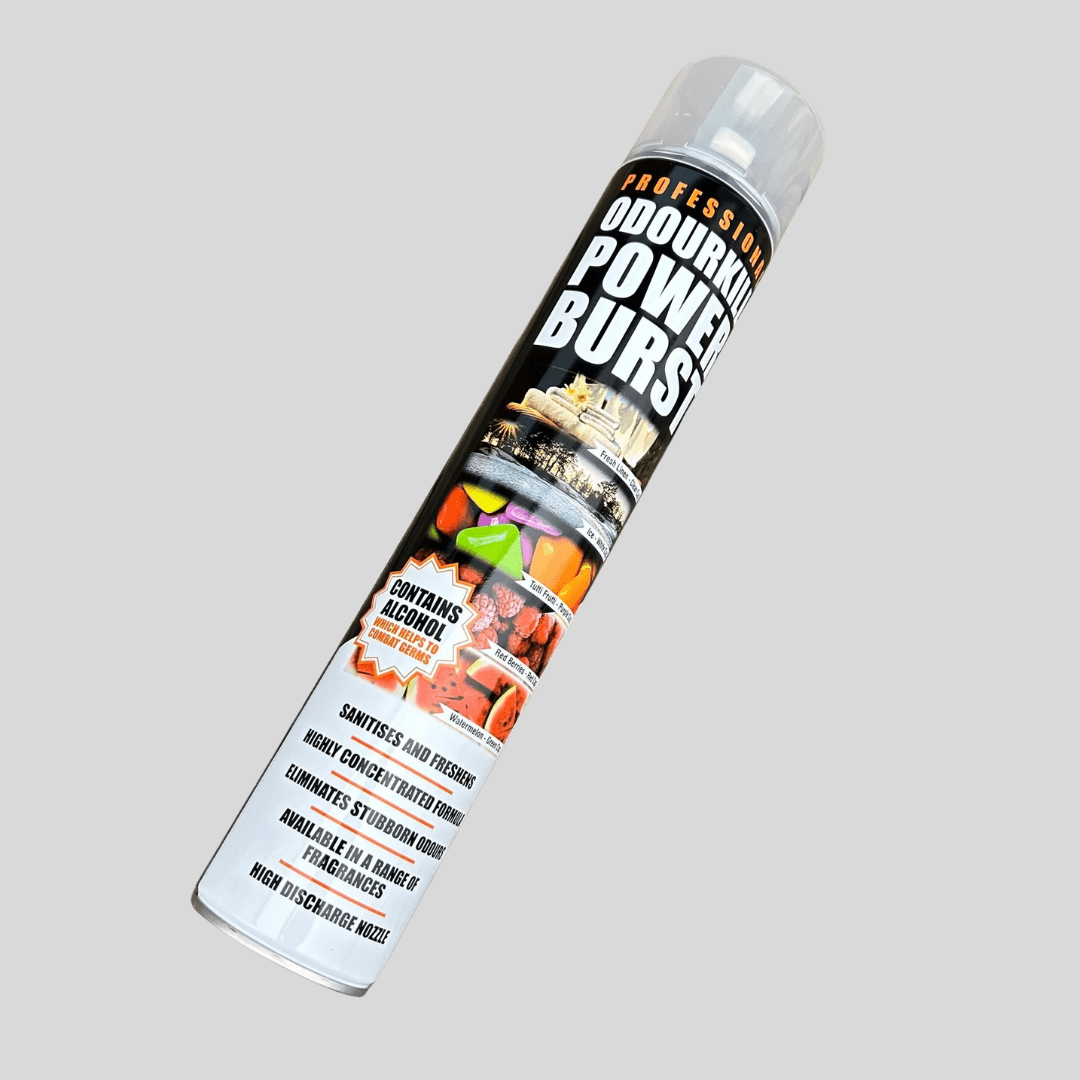 Powerburst Air Freshener 750ml – Red Berries, Fresh Linen, Watermelon, Tutti Frutti - Cleaning Products UK