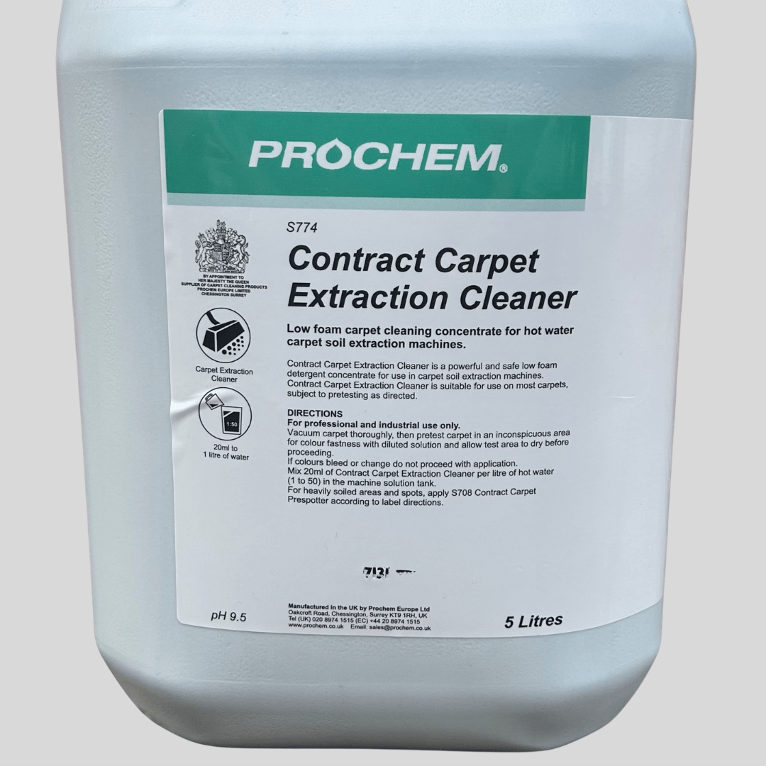 Prochem Contract Carpet Extraction Cleaner 5 Litre - Cleaning Products UK