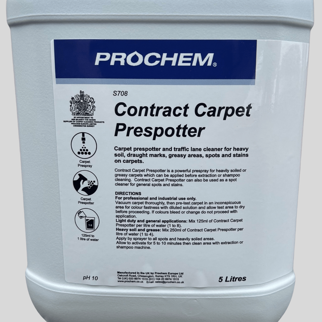 Prochem Contract Carpet Prespotter 5 Litre - Cleaning Products UK
