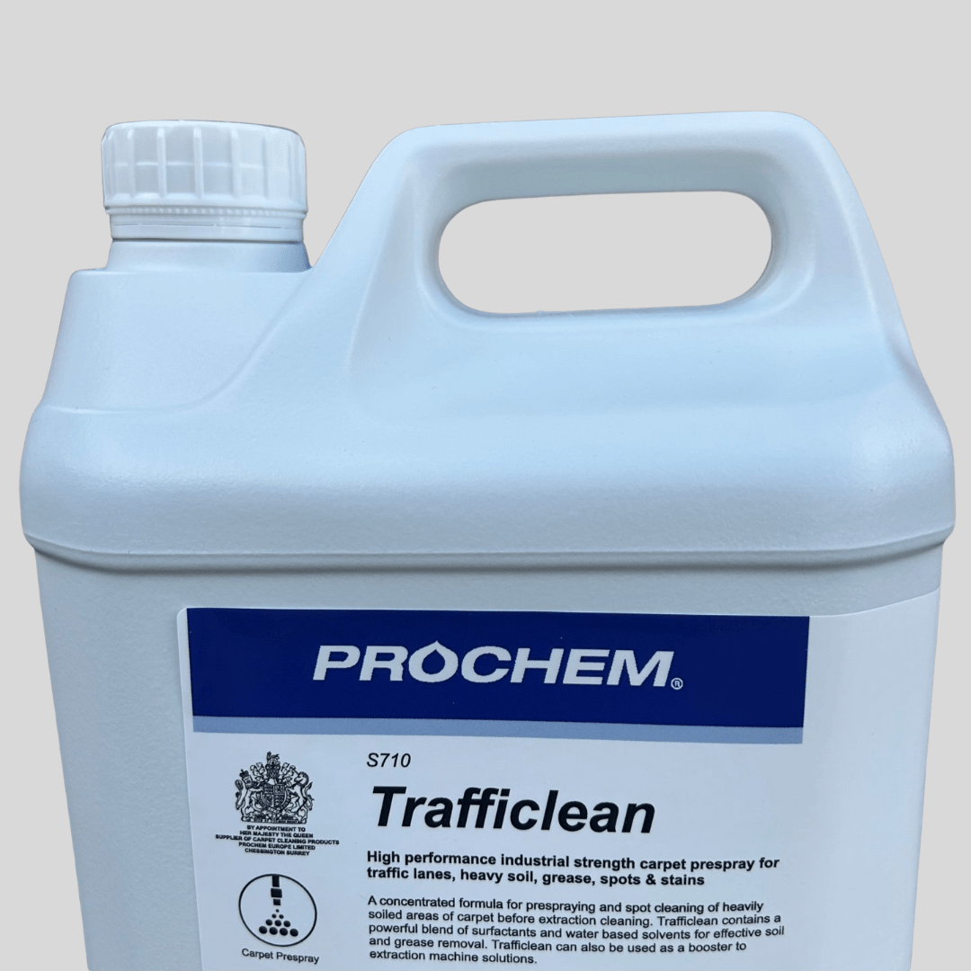 Prochem Trafficlean 5 Litre – Industrial Strength Carpet Pre - Spray & Booster - Cleaning Products UK