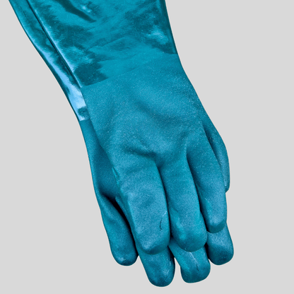 PVC Double Dip Gauntlet - 45cm Long - One Size - Cleaning Products UK