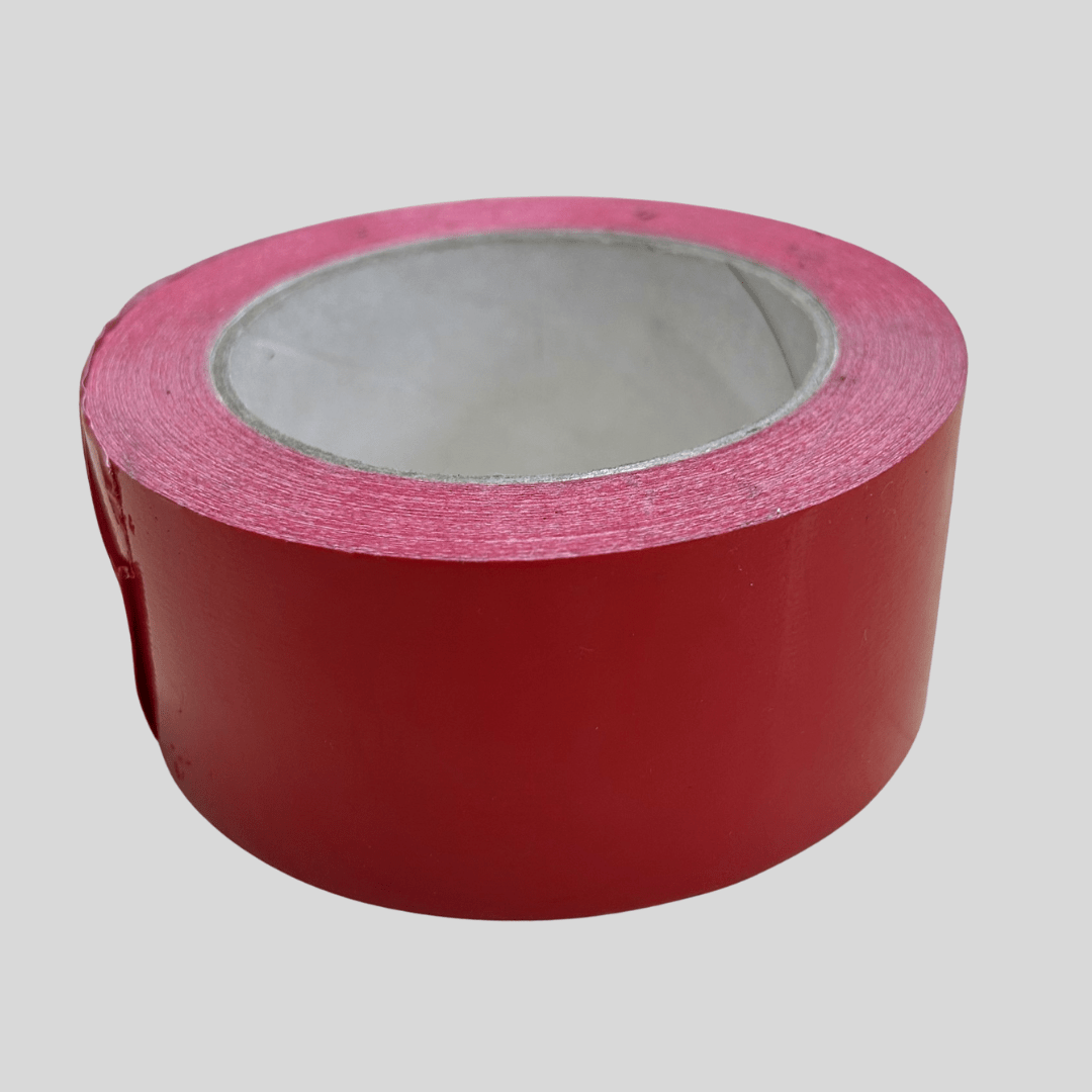 Red Trust Seal Cloth Tape – 48mm x Strong Adhesive - Cleaning Products UK