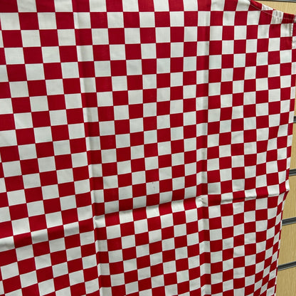 Red & White Check Chef Bib Apron | Professional Catering Kitchen Wear - Cleaning Products UK