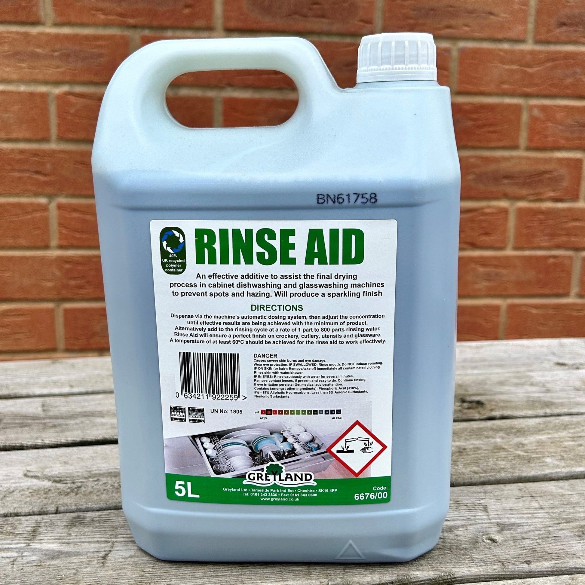 Rinse Aid 5ltr - Cleaning Products UK