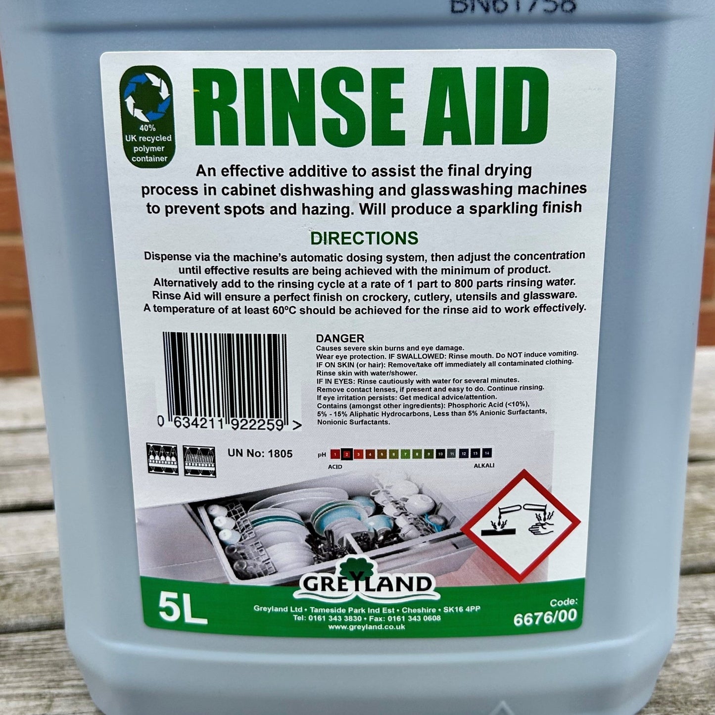 Rinse Aid 5ltr - Cleaning Products UK