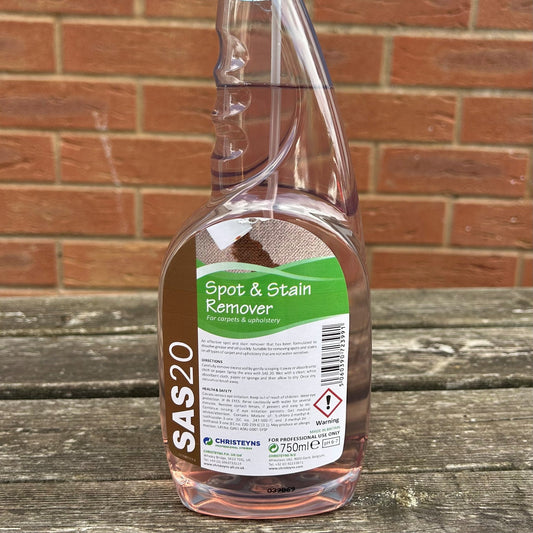 SAS 20 Spot and Stain Remover 750ml - Cleaning Products UK