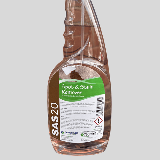 SAS 20 Spot and Stain Remover 750ml - Cleaning Products UK