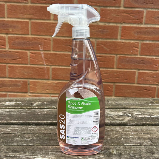 SAS 20 Spot and Stain Remover 750ml - Cleaning Products UK