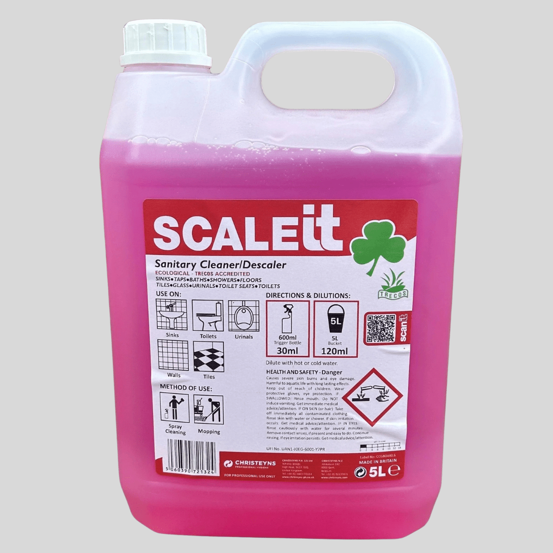 "Scaleit" Sanitary Cleaner & Degreaser 5ltr - Cleaning Products UK