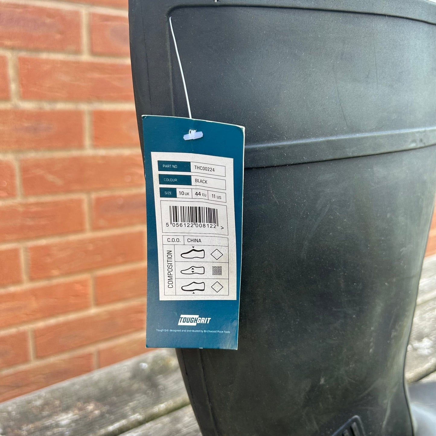 Size 10 Toughgrit Wellies - Cleaning Products UK