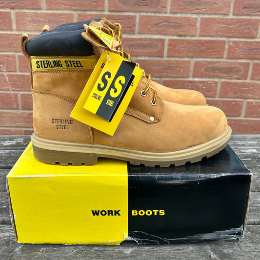 Size 12 Sterling safety boots - Cleaning Products UK