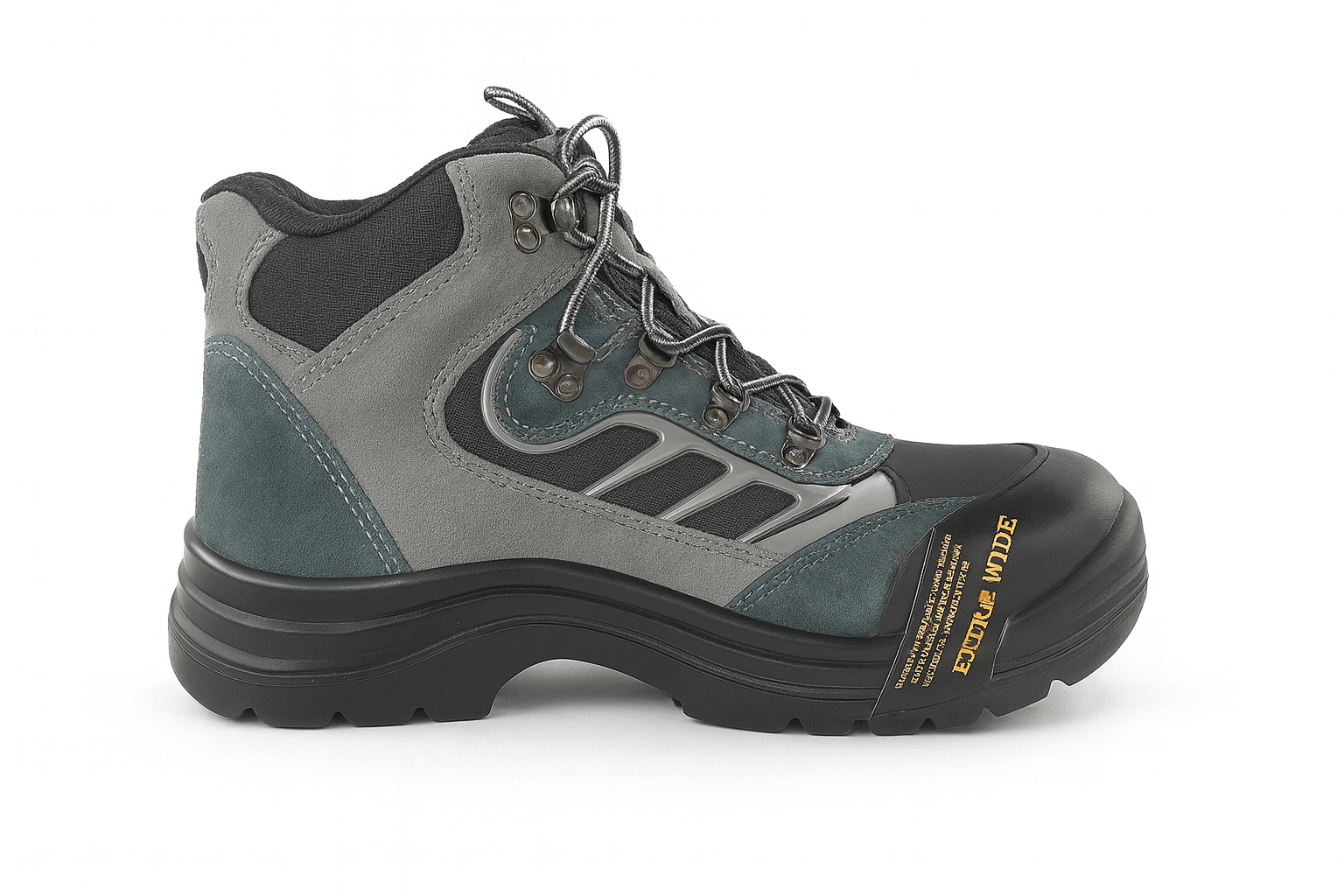 Size 9 Industrial footwear Black / Grey - Cleaning Products UK