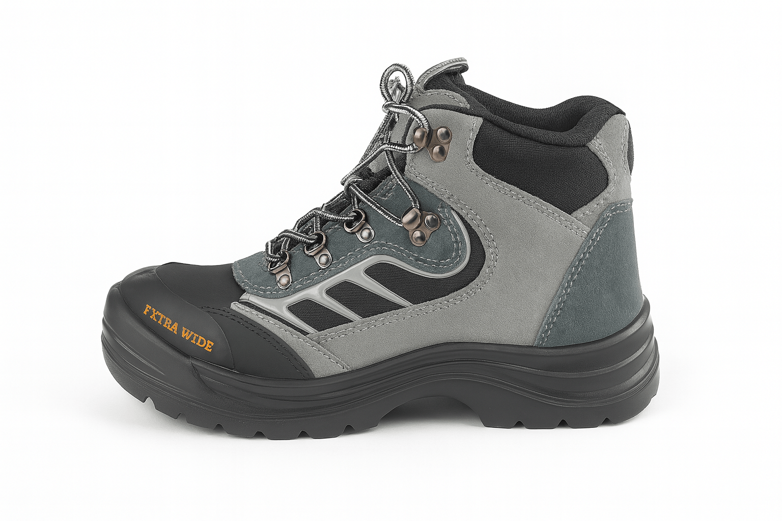 Size 9 Industrial footwear Black / Grey - Cleaning Products UK