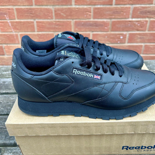 Size 9 Reebok Classic Black - Cleaning Products UK