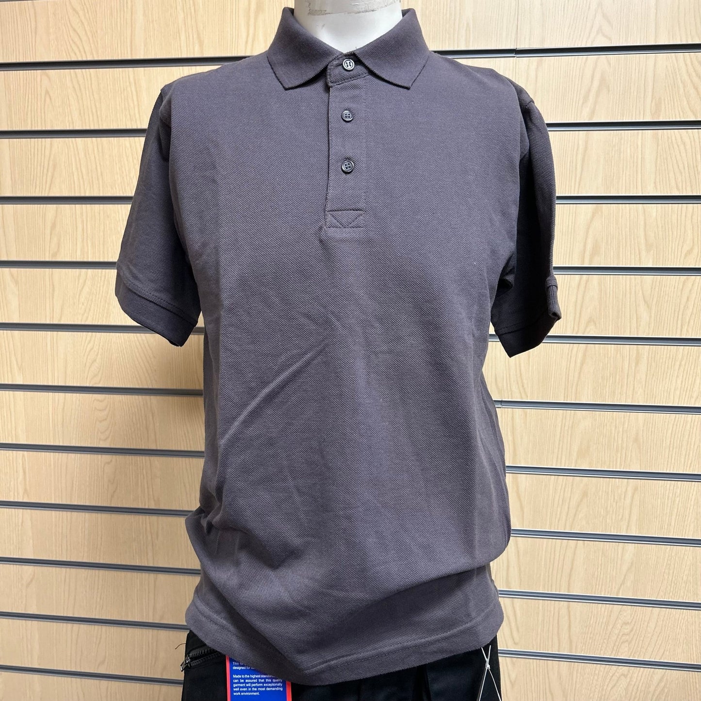 Small Henbury Polo Shirt | Charcoal Grey H400 - Cleaning Products UK