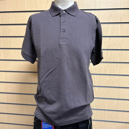 Small Henbury Polo Shirt | Charcoal Grey H400 - Cleaning Products UK
